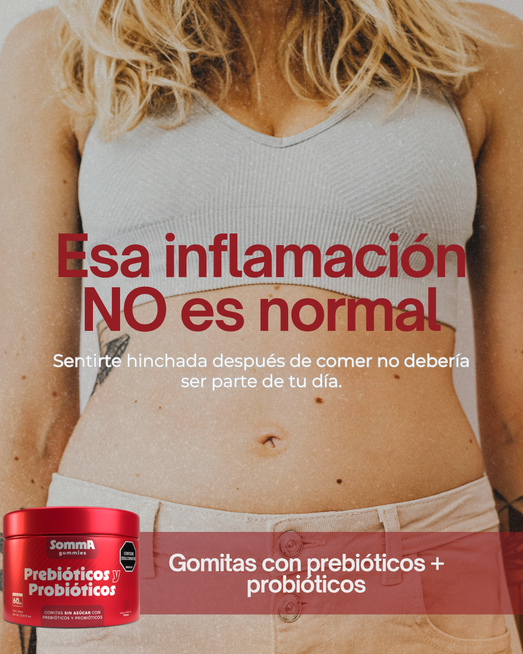 Gomitas de Probióticos y Prebióticos