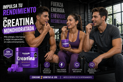 Gomitas de Creatina Monohidratada