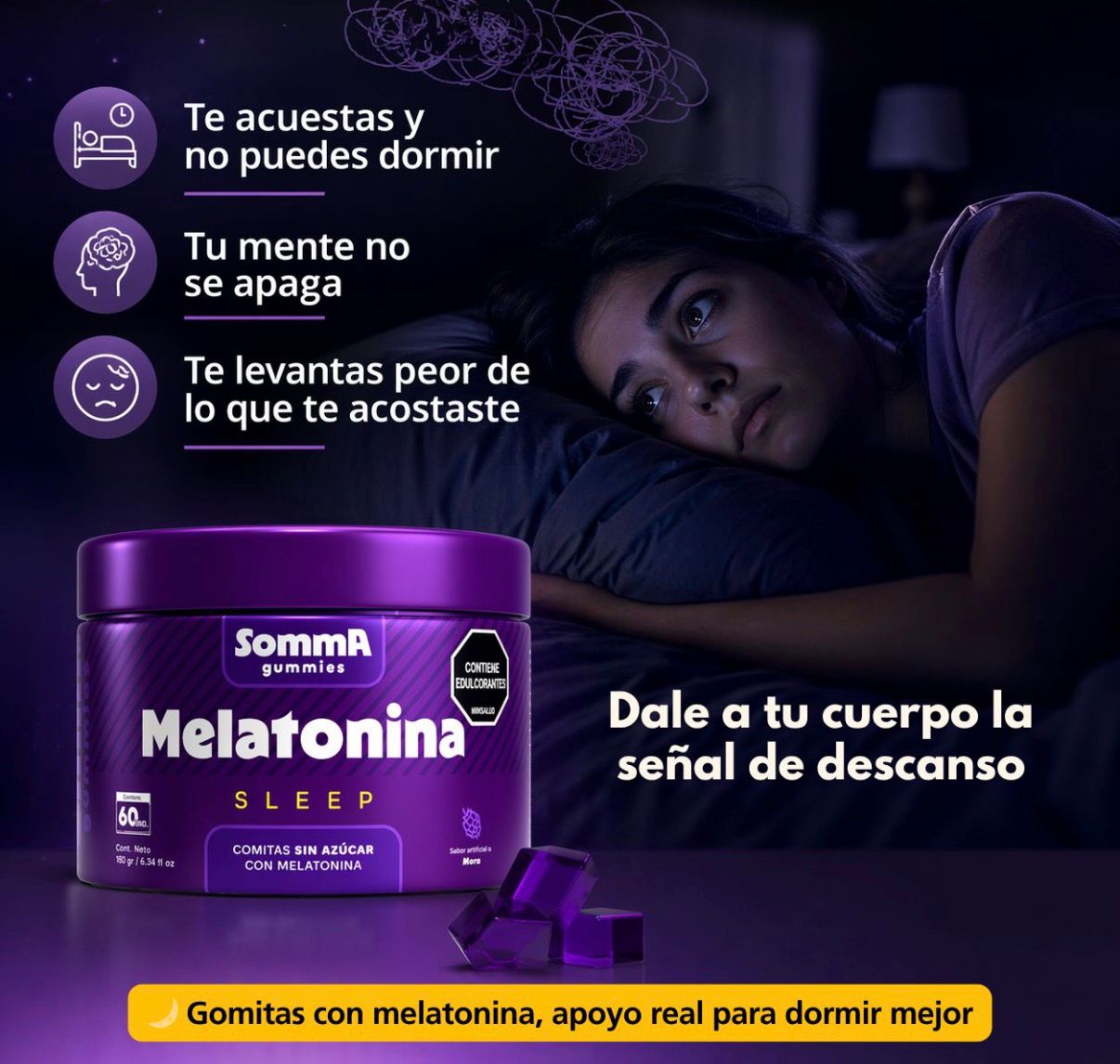 Gomitas de melatonina