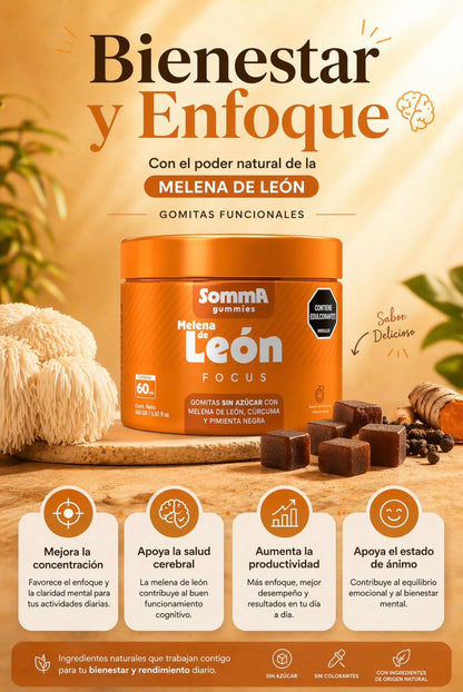 Gomitas de Melena de león